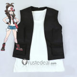 Pokemon Black and White Hilda Touko Cosplay Costume Daily Wear Version