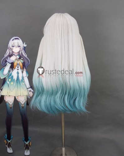 Commission Honkai Star Rail Firefly Styled Cosplay Wig
