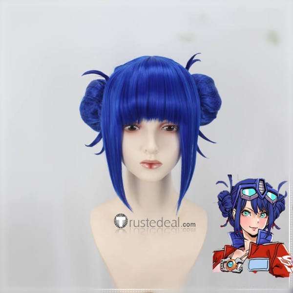 Transformers Bishoujo Optimus Prime Female Styled Cosplay Wig