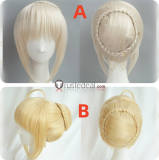 Fate Stay Night Saber Blonde Cosplay Wig
