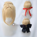 Fate Grand Order FGO Nero Claudius Red Saber Emperor of Roses Blonde Cosplay Wig