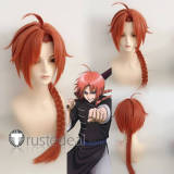 Gintama Silver Soul Kamui Orange Red Styled Cosplay Wig
