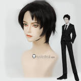 Library Of Ruina Netzach Binah Librarian Arbiter Roland Black Green Cosplay Wig