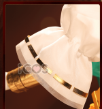 iCOS Fate Grand Order FGO Tamamo no Mae Amaterasu Golden White Face Cosplay Costume