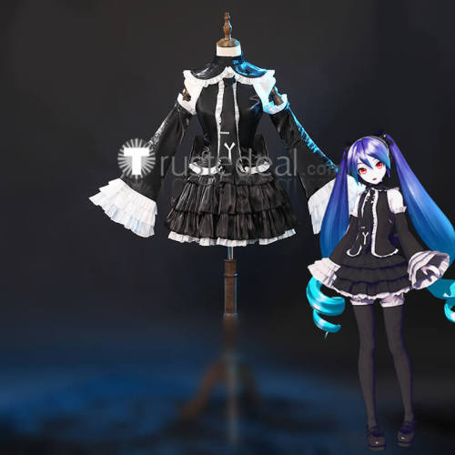 Vocaloid Hatsune MIKU Infinite HOLiC Gothic Cosplay Costume 2