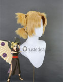 Naruto Shikamaru Temari Nara Black Blonde Styled Cosplay Wig