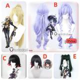 Zenless Zone Zero ZZZero Ellen Joe Qingyi Vivian Banshee Trigger Blonde Black Purple Cosplay Wig