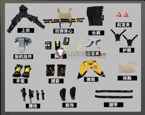 Zenless Zone Zero ZZZero Obol Squad Trigger Cosplay Costume