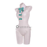 Vocaloid Hatsune Miku Rurudo Bunny Suit Black White Cosplay Costume