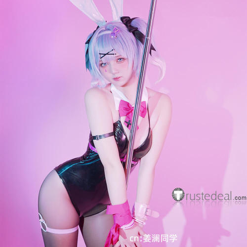 Vocaloid Hatsune Miku Rabbit Hole Bunny Suit Black Cosplay Costume