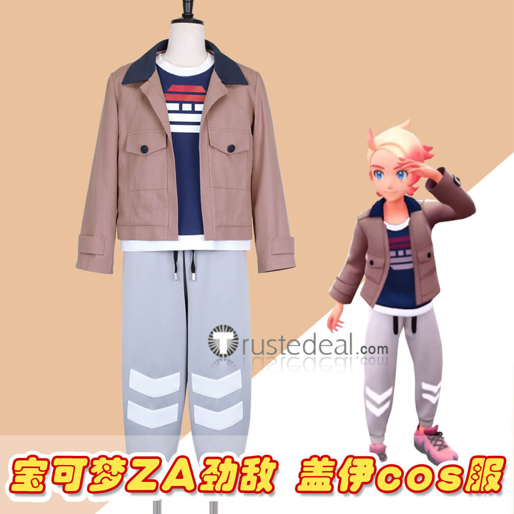 Pokemon Legends Z-A Urbain Jacket Coat Cosplay Costume