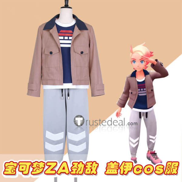 Pokemon Legends Z-A Urbain Jacket Coat Cosplay Costume