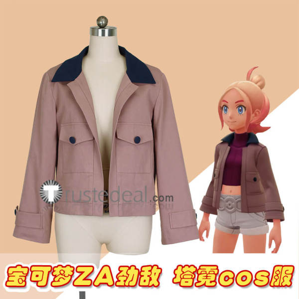 Pokemon Legends Z-A Taunie Jacket Coat Cosplay Costume