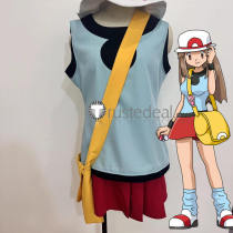 Pokemon Green Leaf Blue Cosplay Costume Bag Hat 2