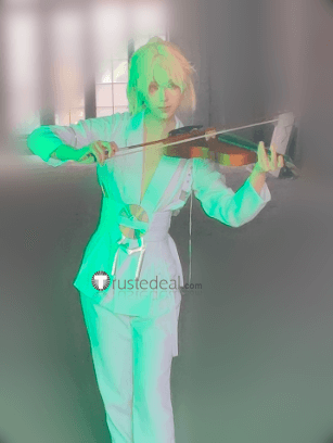 Alien Stage Round 7 Luka Performance White Coat Cosplay Costume 2