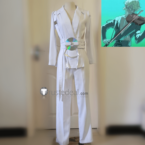 Alien Stage Round 7 Luka Performance White Coat Cosplay Costume 2