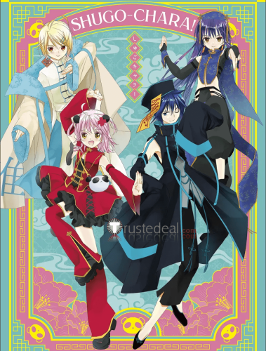 Shugo Chara Ikuto Tsukiyomi Hinamori Amu Hotori Tadase Fujisaki Nagihiko China Version Blue Red Cosplay Costume