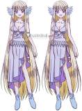 Commission Mermaid Melody Dark Lovers Maria Purple Cosplay Costume