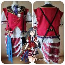 Commission Love Live! Nijigasaki High School Idol Club Setsuna Yuki Nana Nakagawa Red Idol Cosplay Costume Plus Size