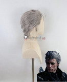 Devil May Cry 5 DMC5 Vergil Silver Styled Cosplay Wig