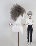 Neon Genesis Evangelion Kaworu Nagisa Gray Styled Cosplay Wig