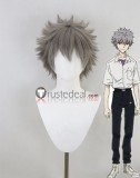 Neon Genesis Evangelion Kaworu Nagisa Gray Styled Cosplay Wig