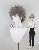 Neon Genesis Evangelion Kaworu Nagisa Gray Styled Cosplay Wig