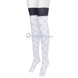Shin Megami Tensei Persona 3 P3 Chidori Yoshino White Gothic Lolita Dress Cosplay Costume 1