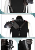Final Fantasy VII Remake Cloud Strife Black Cosplay Costume