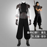 Final Fantasy VII Remake Aerith Gainsborough Zack Fair Cosplay Costume