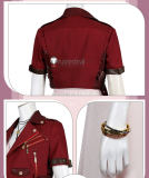Final Fantasy VII Remake Aerith Gainsborough Zack Fair Cosplay Costume