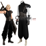 Final Fantasy VII Remake Cloud Strife Black Cosplay Costume