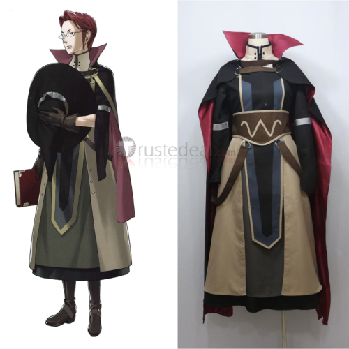 Fire Emblem Awakening Laurent Black Cosplay Costume