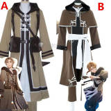 Mushoku Tensei Isekai Ittara Honki Dasu Jobless Reincarnation Rudeus Greyrat Brown Cosplay Costume