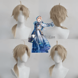 Mushoku Tensei Isekai Ittara Honki Dasu Jobless Reincarnation Rudeus Greyrat Paul Greyrat Aisha Greyrat Brown Red Styled Cosplay Wig