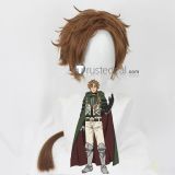 Mushoku Tensei Isekai Ittara Honki Dasu Jobless Reincarnation Rudeus Greyrat Paul Greyrat Aisha Greyrat Brown Red Styled Cosplay Wig