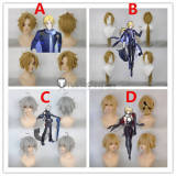 Zenless Zone Zero ZZZero Hugo Vlad Seth Lowell Evelyn Chevalier Blonde Silver Styled Cosplay Wig