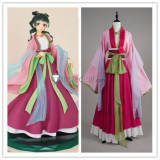 Kusuriya no Hitorigoto The Apothecary Diaries Maomao Psychic Princess Tong Ling Fei Qian Yunxi Pink Hanfu Dress Cosplay Costume