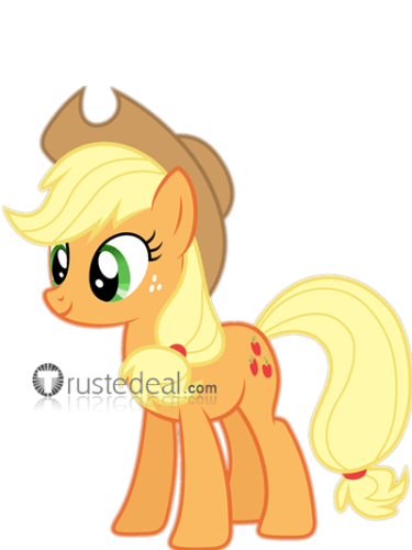 Commission My Little Pony Friendship is Magic Applejack Light Brown Cowboy Hat Cosplay Props Accessory