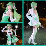 Vocaloid Hatsune Miku Racing Miku 2017 Suit Cosplay Costume