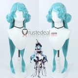 Path to Nowhere Nightingale Serpent Blue Long Cosplay Wig