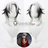 Path to Nowhere Cinnabar Eleven Levy Li Wei Arrest Team Captain Eugene Brown Black Silver Cosplay Wig