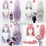 Path to Nowhere Hella Queen of Hearts Dreya Anne Long Purple Red Cosplay Wig