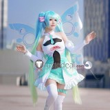 Vocaloid Hatsune Miku Racing Miku 2017 Suit Cosplay Costume