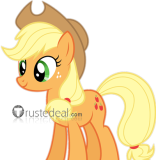 Commission My Little Pony Friendship is Magic Applejack Light Brown Cowboy Hat Cosplay Props Accessory