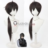 Path to Nowhere Cinnabar Eleven Levy Li Wei Arrest Team Captain Eugene Brown Black Silver Cosplay Wig