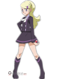 Commission Pokemon the Series XY Ace Trainer Astrid Eustace Puprle Cosplay Costume