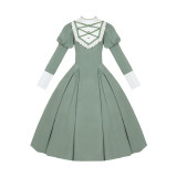 Withpuji A Letter from Afar Classic Lolita Dress one Piece