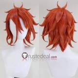 Fire Emblem Engage Kagetsu Dark Blue Pandreo Orange Styled Cosplay Wig