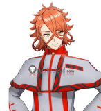 Fire Emblem Engage Kagetsu Dark Blue Pandreo Orange Styled Cosplay Wig